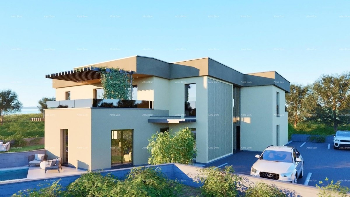 Apartment in Ližnjan, 1000 m from the sea, with a terrace and parking space 1