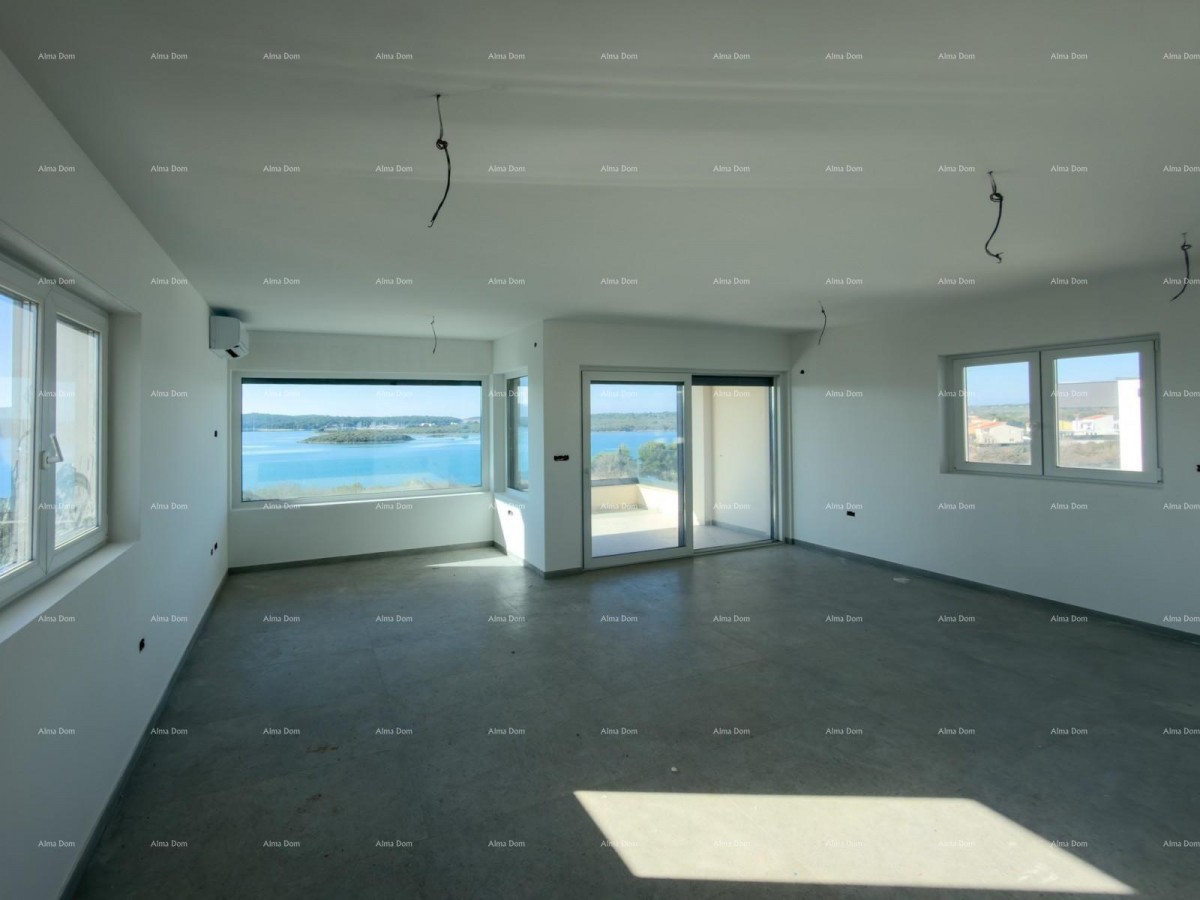 Медулин – Мукалба, ПЕНТХАУС 104,76 м², НОВОСТРОЙКА, ПЕРВЫЙ РЯД У МОРЯ 2