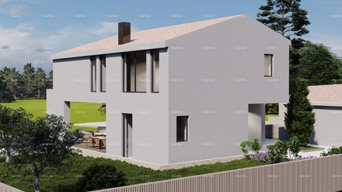 Тиньян – Строительный участок 1.152 м² с разрешением и проектом для дома с бассейном 16