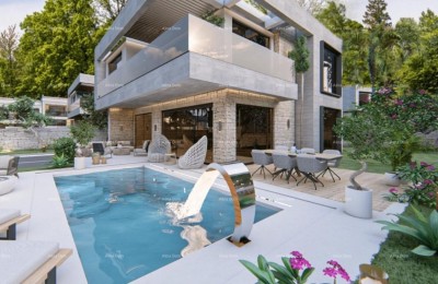 Prodaja moderne vile v lepem stanovanjskem naselju, Umag