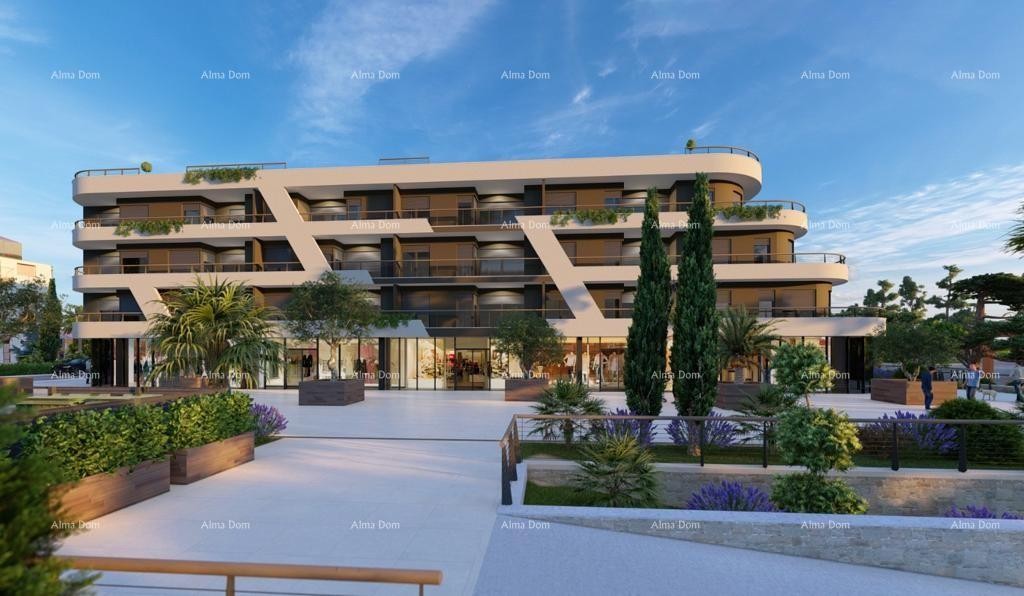 Poreč, residential and commercial building under construction with apartments and underground garages 8