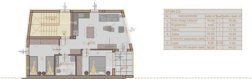 NOVOGRADNJA V PULI – STAN 54,97 m² 7