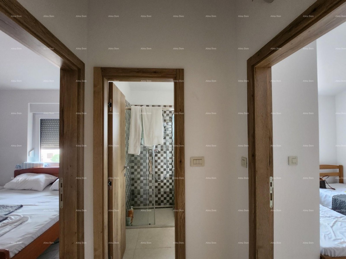 Pješčana uvala, prvi red do mora. Apartman sa pogledom na more. 12