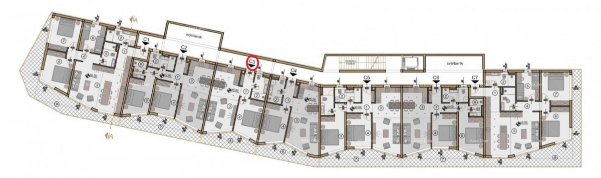 Lussuosi appartamenti con vista su Marina Veruda! C3 11