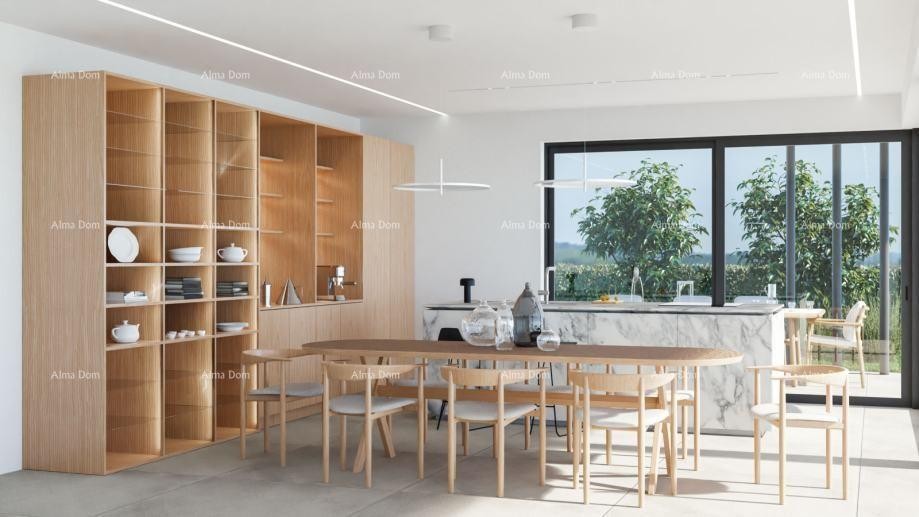 Kaštelir – moderna vila s bazenom i pogledom na more 6