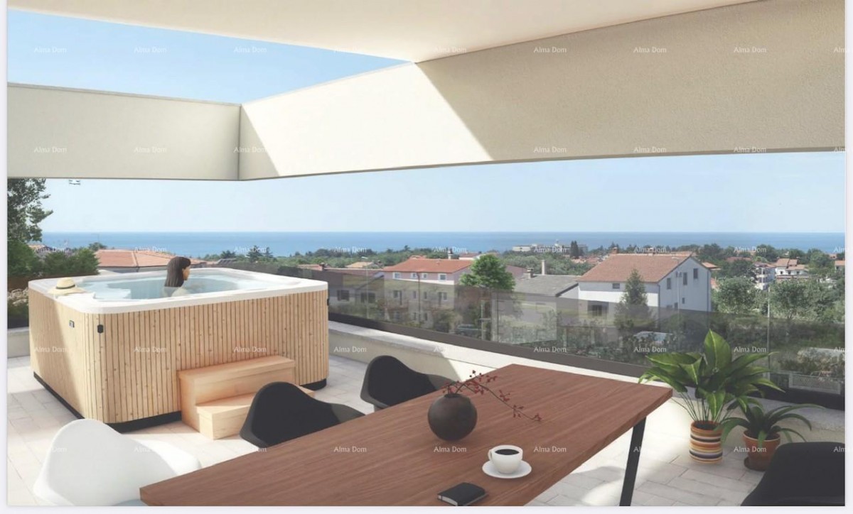 Apartments for sale in a new business-residential project, Poreč, C303-building C 1