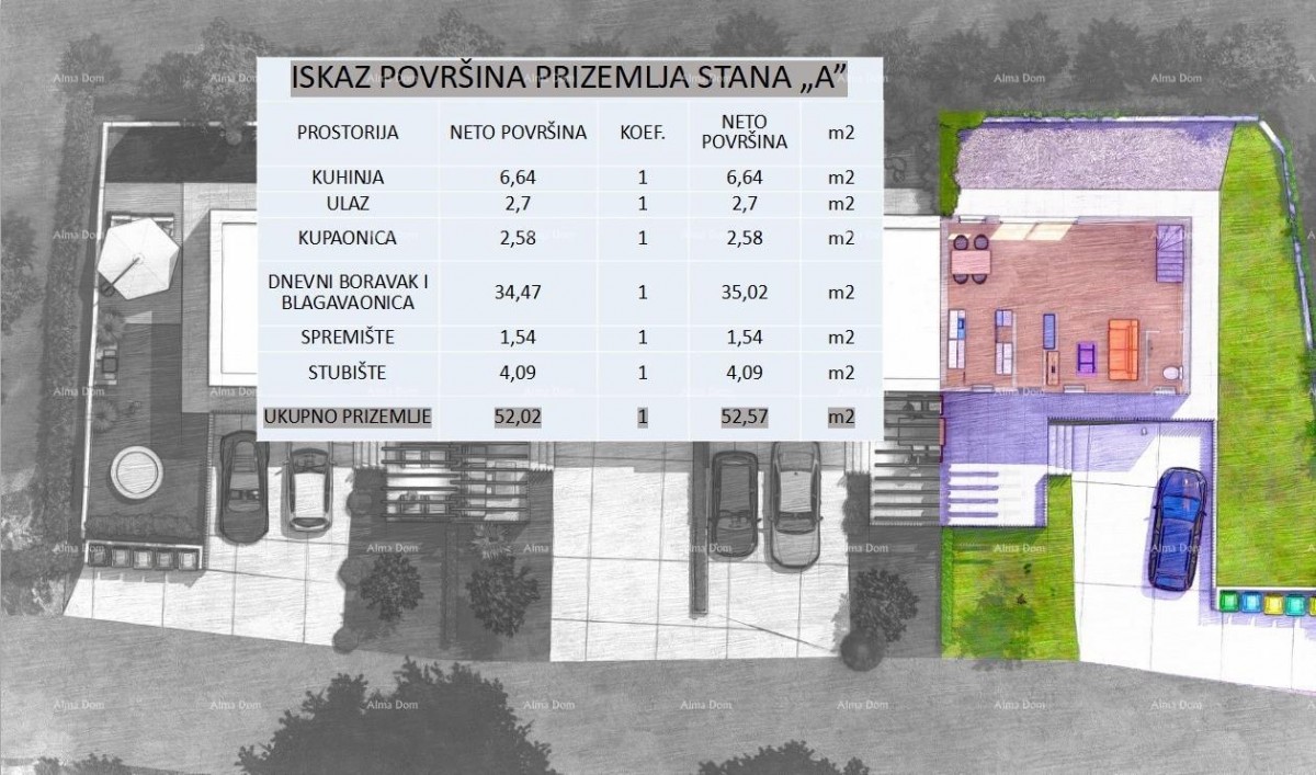 POREČ - Moderna dvojna kuća s dvorištem (Kuća A) 5