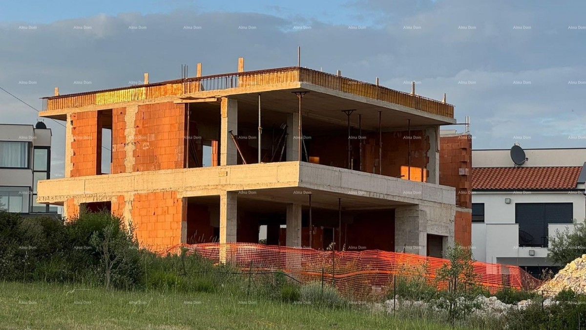 Mukalba, Medulin, Prodaja hiše v roh-bau fazi s pogledom na morje 11