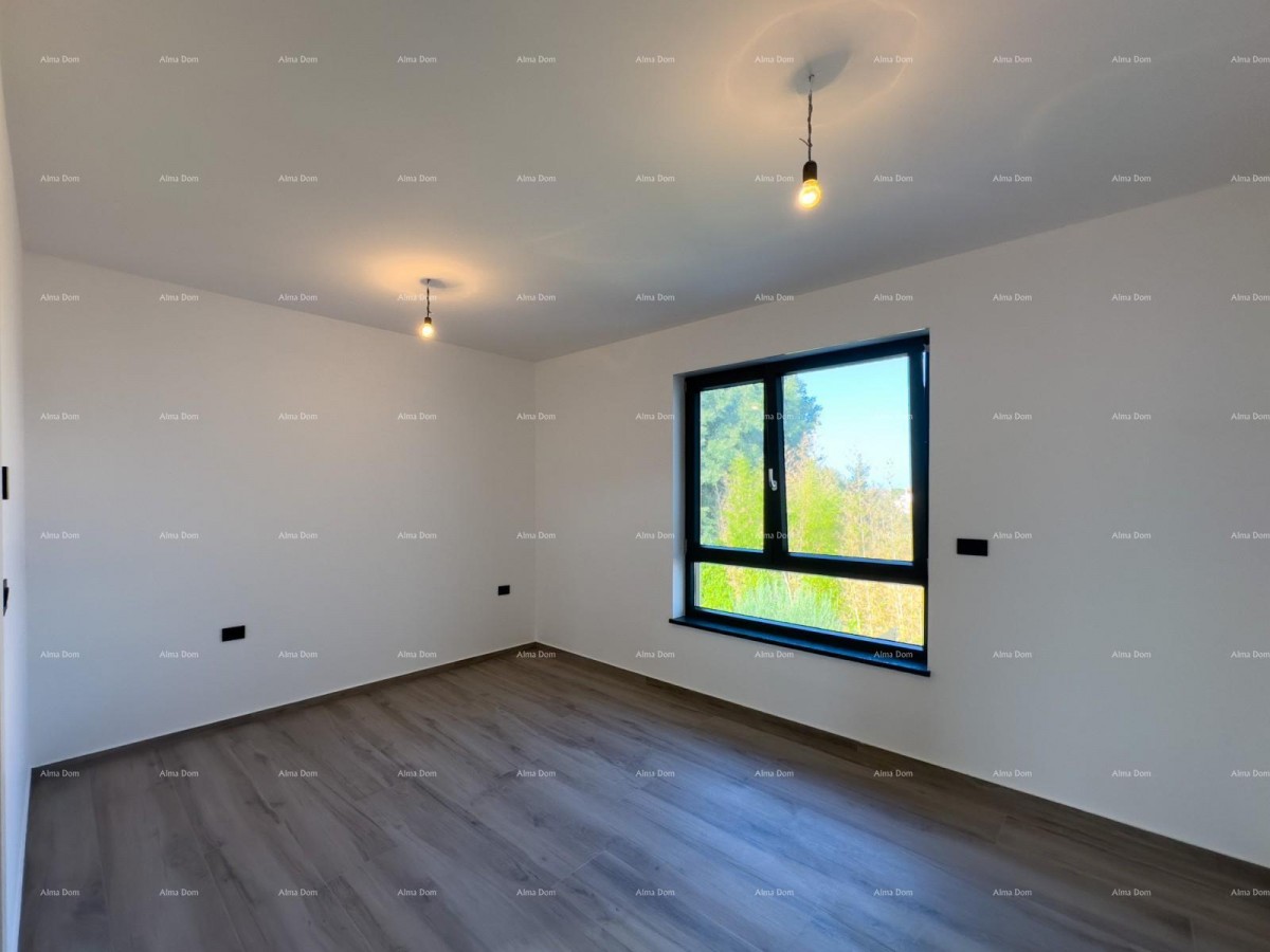 We are selling a semi-detached villa with a pool and a garage 38