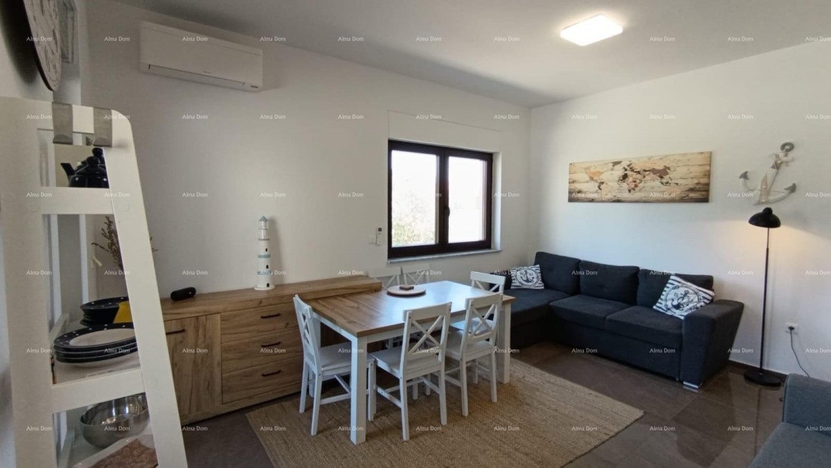 Apartma s teraso, parkirnim mestom in skupnim bazenom – Premantura 5