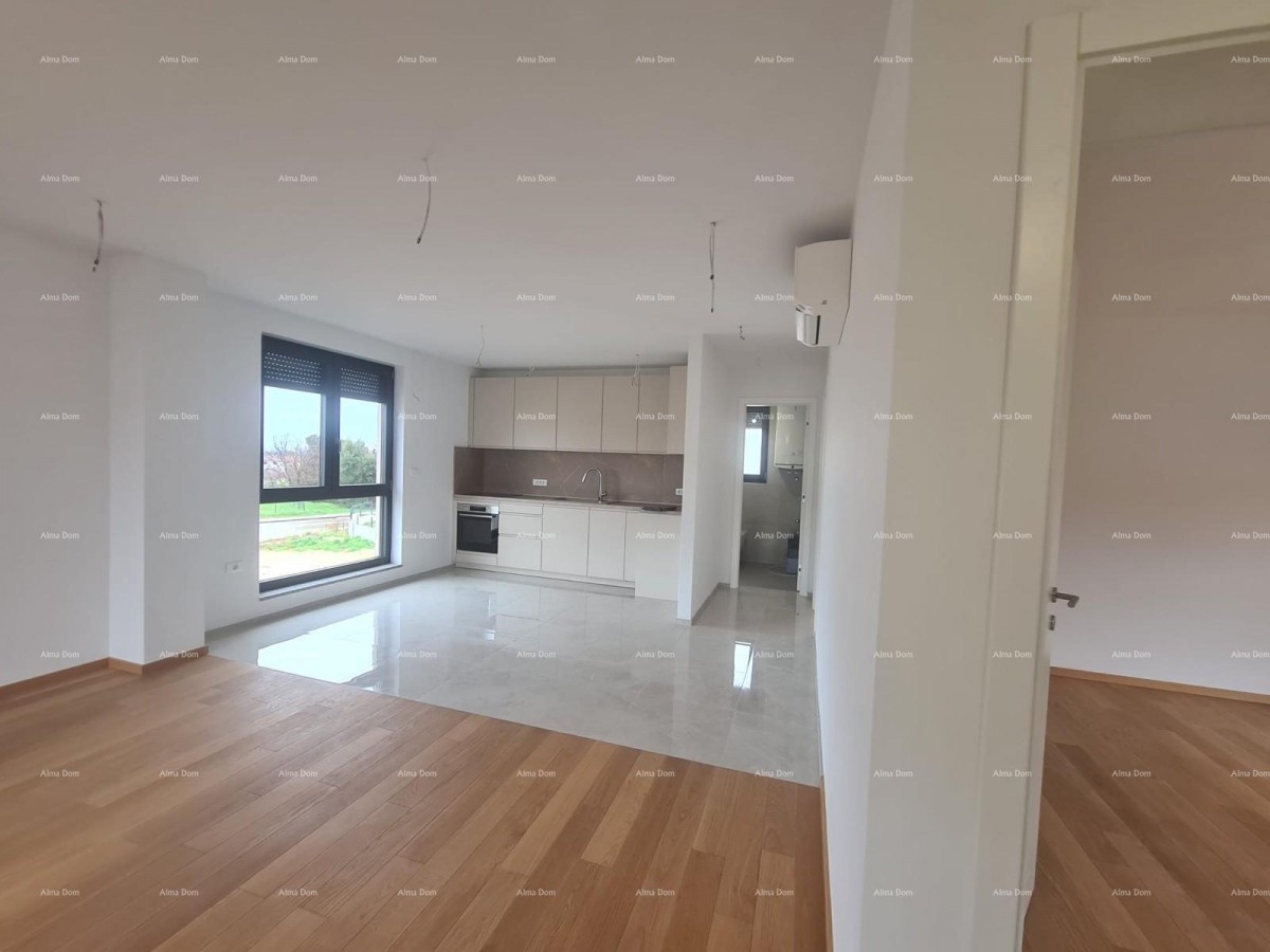 Продается современная, новая квартира с парковочным местом - Лижнян! 1