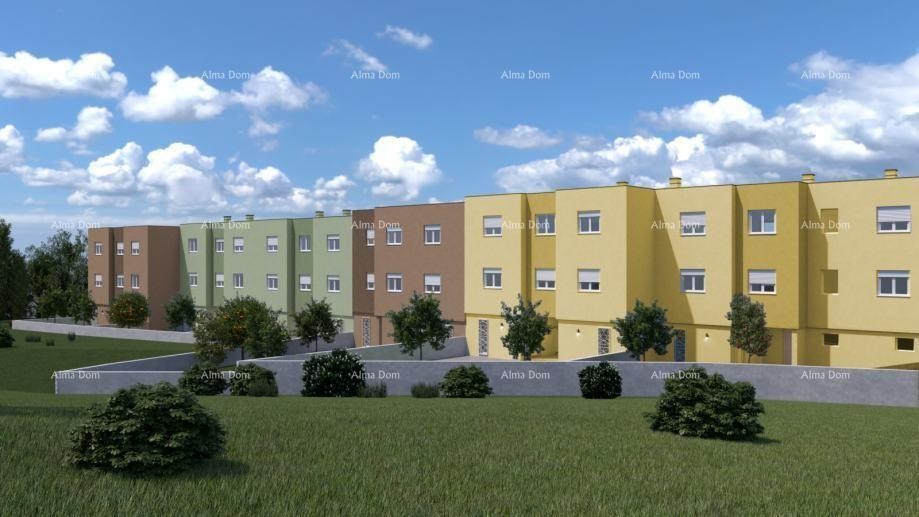 Продажа - Современная квартира в новом частном жилом комплексе в Шияне, Пула! E-C 4