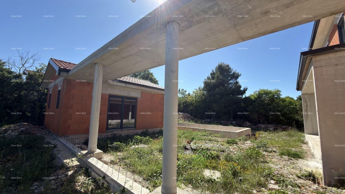 Modern house with a pool under construction - Kavran - excellent investment 4