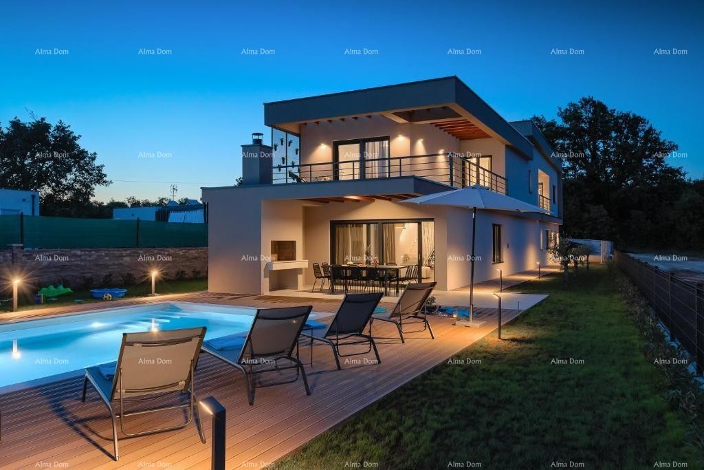 Novozgrajena luksuzna vila z ogrevanim bazenom! Okolica Svetvinčenta 1