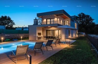 Novoizgrađena luksuzna vila sa grijanim bazenom! Okolica Svetvinčenta