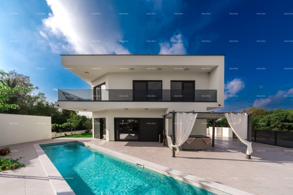 Продажа - новостроенная, современная и эксклюзивная вилла с бассейном, Волме, Пула! 8