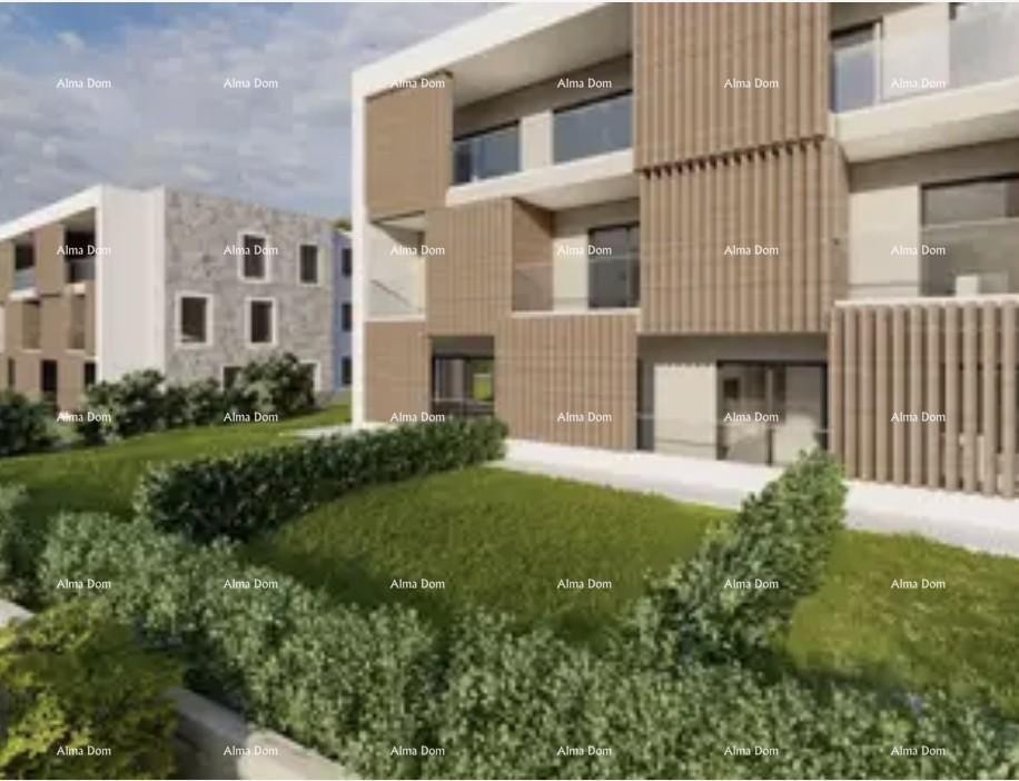Beautiful apartment in a semi-detached building. LABIN 2