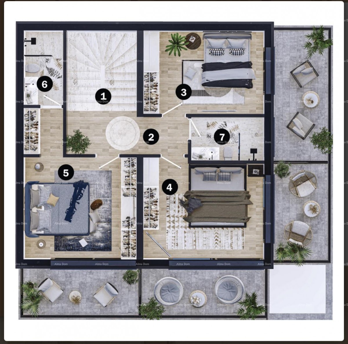 Продажа прекрасной виллы с бассейном, Умаг A2 6