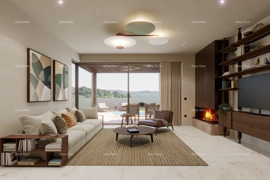 Moderna hiša v nizu s bazenom, 148,56 m² 7