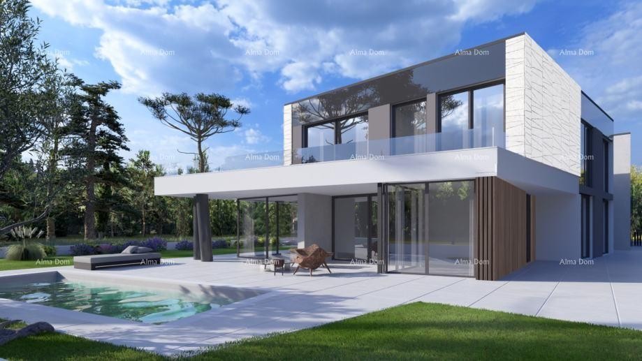 Građevinsko zemljište 1.000 m² s projektom, okolica Poreča 1