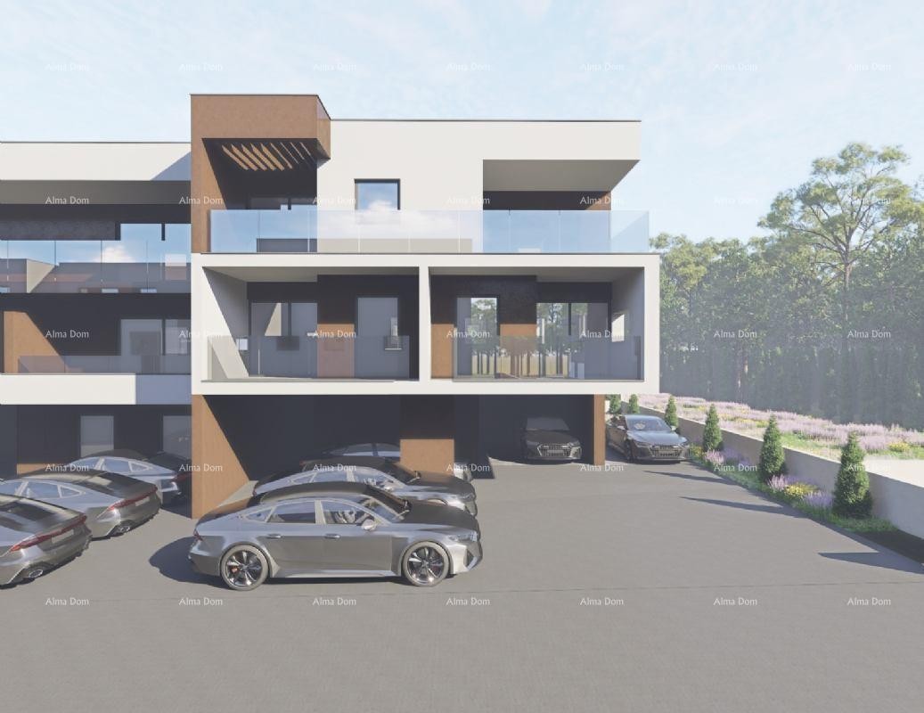 Prodaja stanov v novem stanovanjskem projektu, Pula. Valmade. 3
