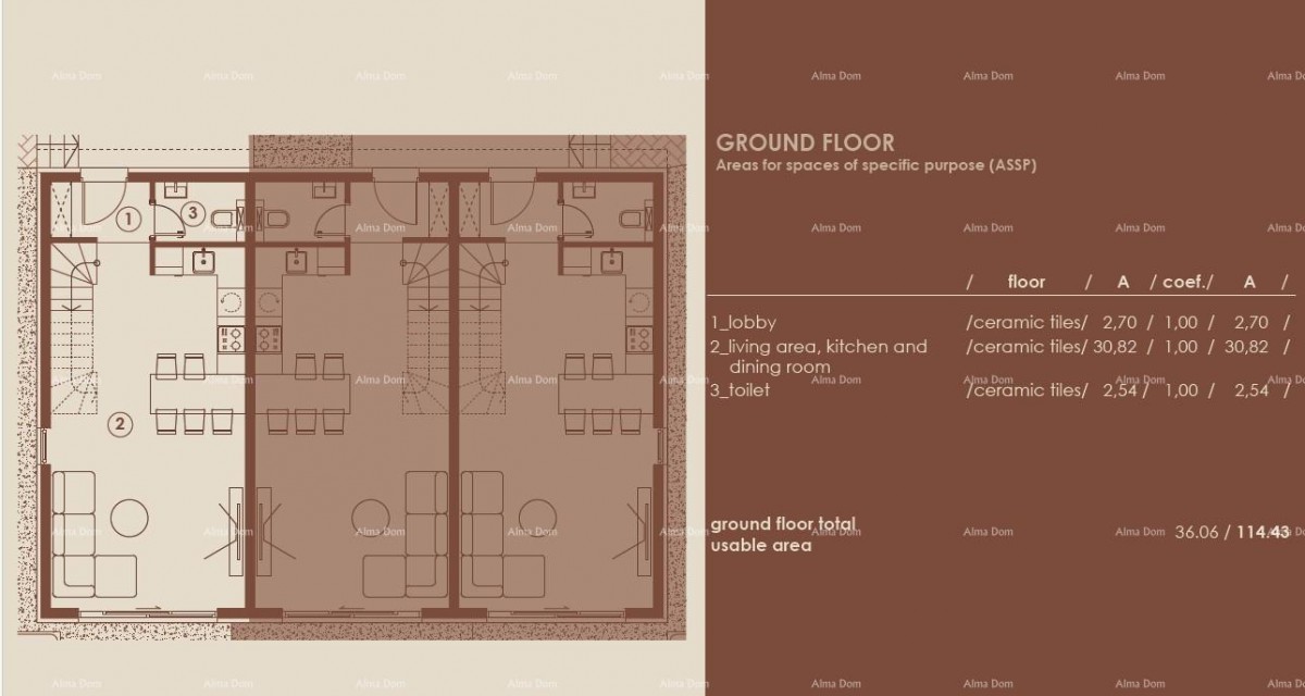 Medulin, Modern Three-Story Apartment with Sea View 6