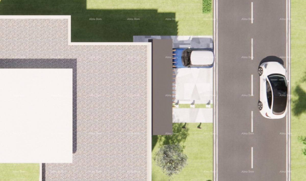 Роскошные виллы на продажу, современный дизайн с бассейнами, окрестности Водняна! В-А 5