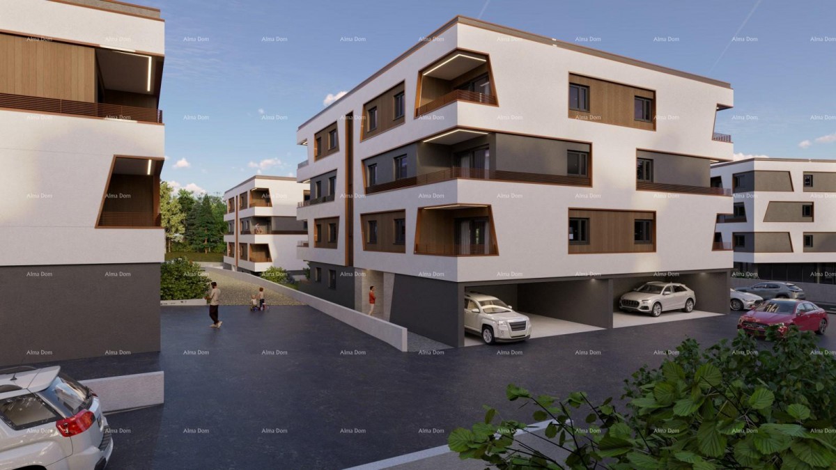 Sale of apartments in modern new construction, in the center, Poreč! 2