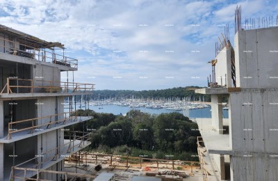 Prodaja modernih stanov v ekskluzivni stavbi s pogledom na marino, Pula!