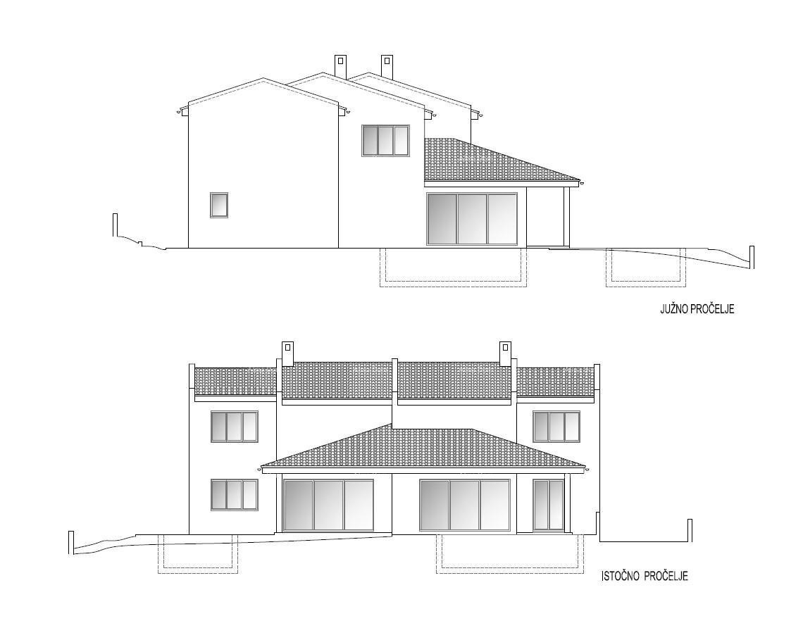 Современная двухуровневая вилла с бассейном на продажу, Кожляни, Барбан! 1
