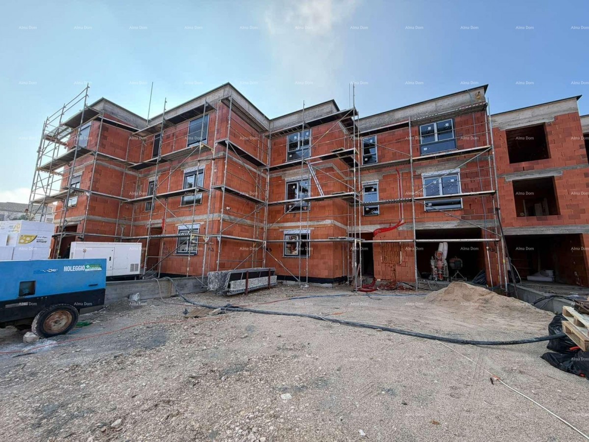 Vendita - appartamento al piano terra, in un nuovo complesso residenziale, Valdebek, Pola! Zg6 S1 17
