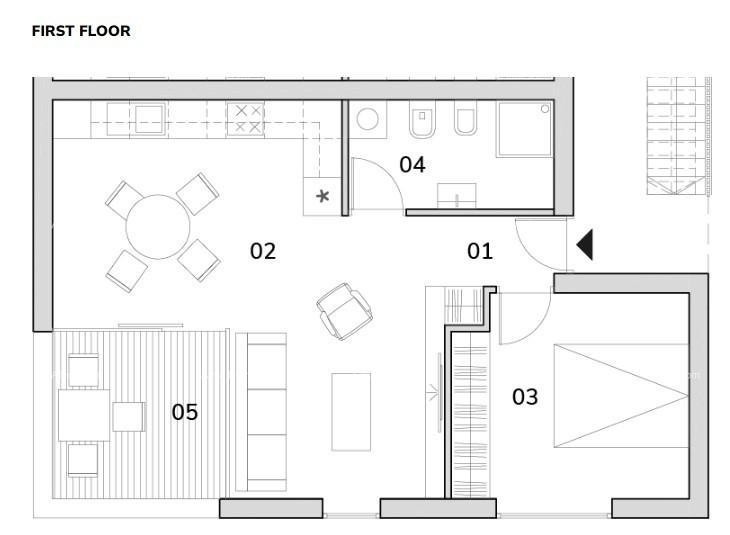 Продажа апартаментов в новостройке, 5 минут от пляжа, Умаг! A17 6