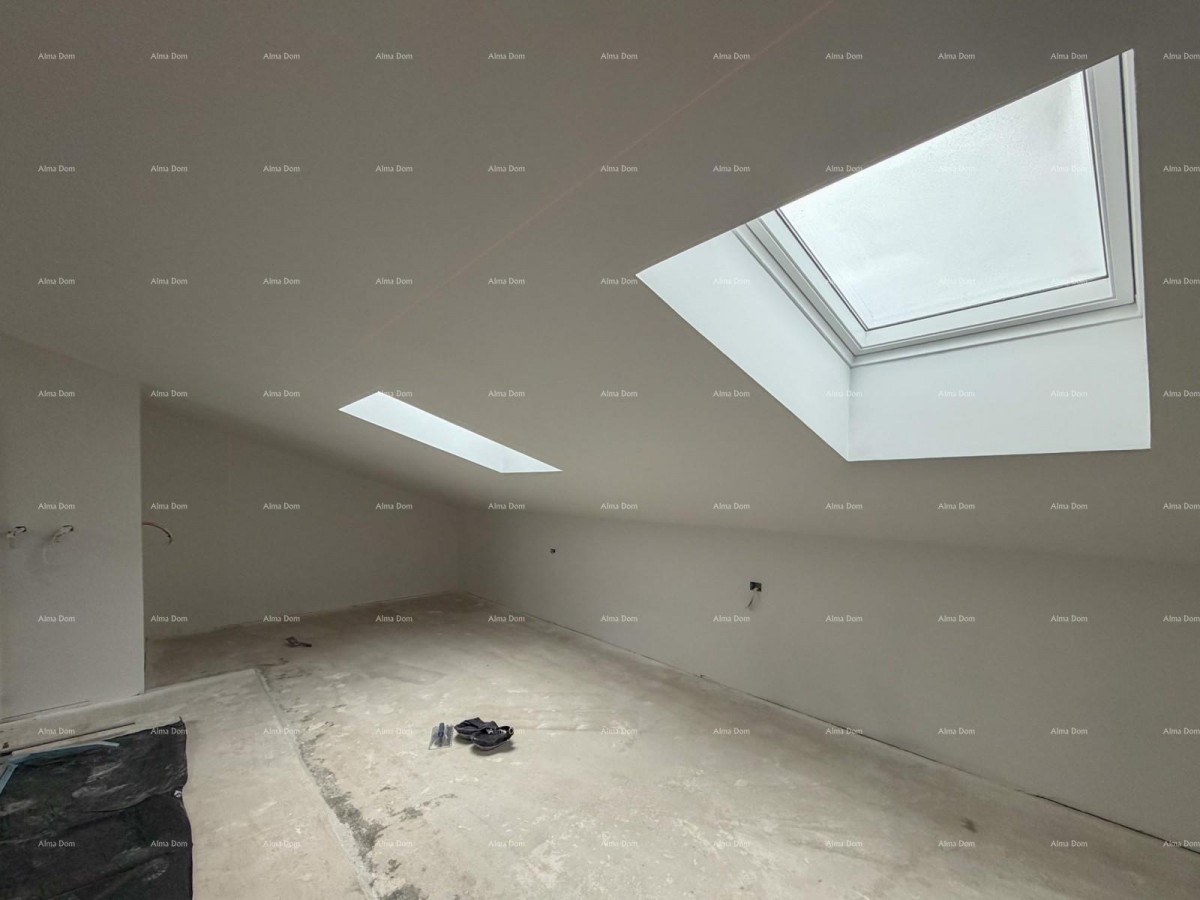 Prodaja stanova u izgradnji, Valbandon! Doetažni stan. Blizina plaža. 22