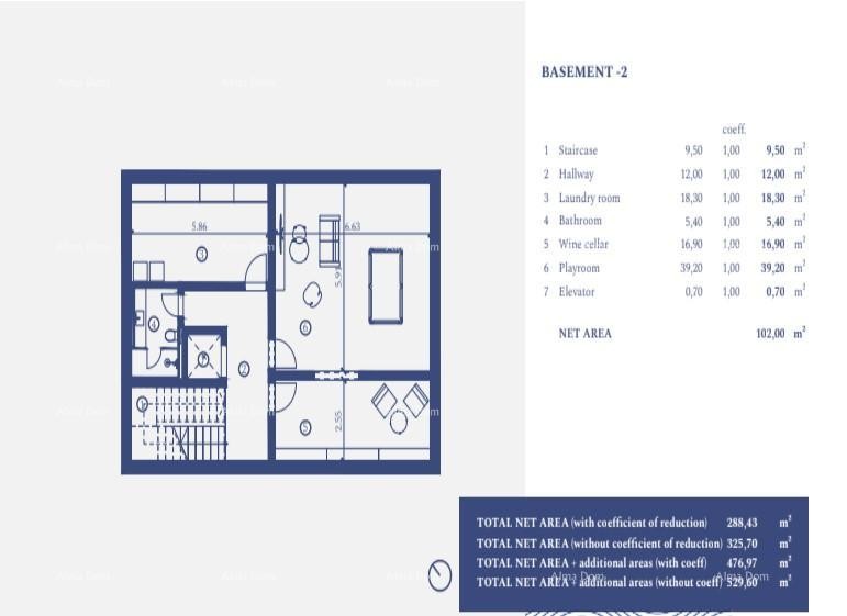 villa indipendente tipo 4 con piscina sul tetto 3