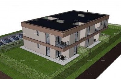 Poreč – nuova costruzione con giardino