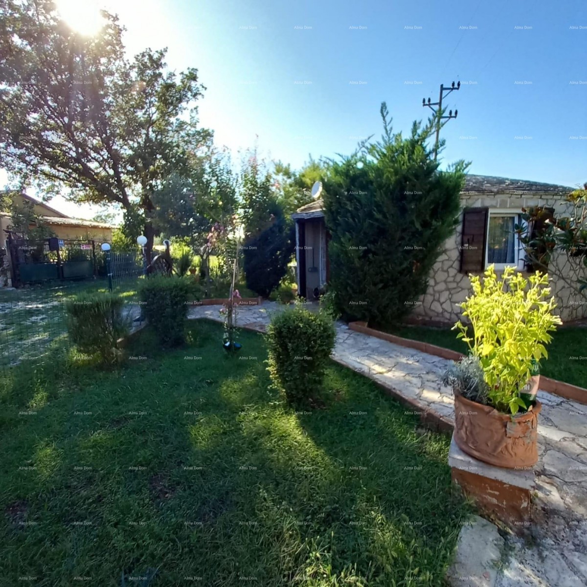 МЕДУЛИН – АУТЕНТИЧНЫЙ ИСТРИЙСКИЙ ДОМ (КАЖУН) С САДОМ, 600 М ОТ МОРЯ 17