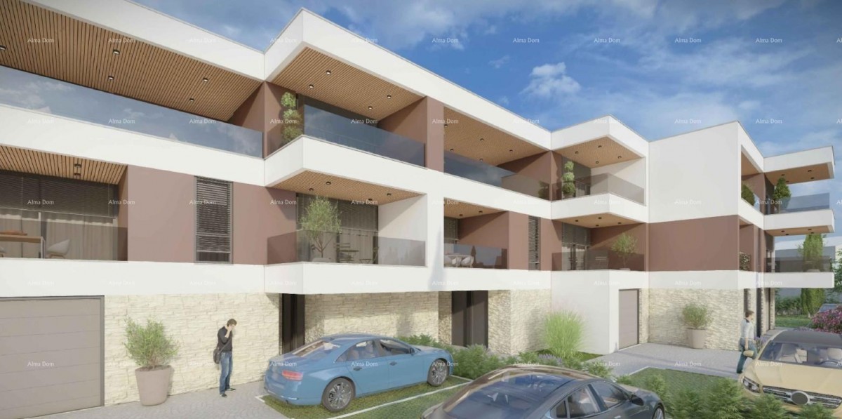 Prodaja-stan u novogradnji s garažom, parkirnim mjestom i spremištem, Pula! 7