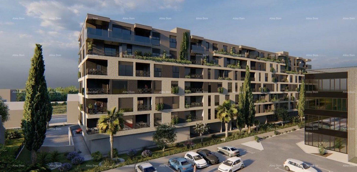 Pula! Edificio residenziale moderno con ascensore, vicino al centro. 2