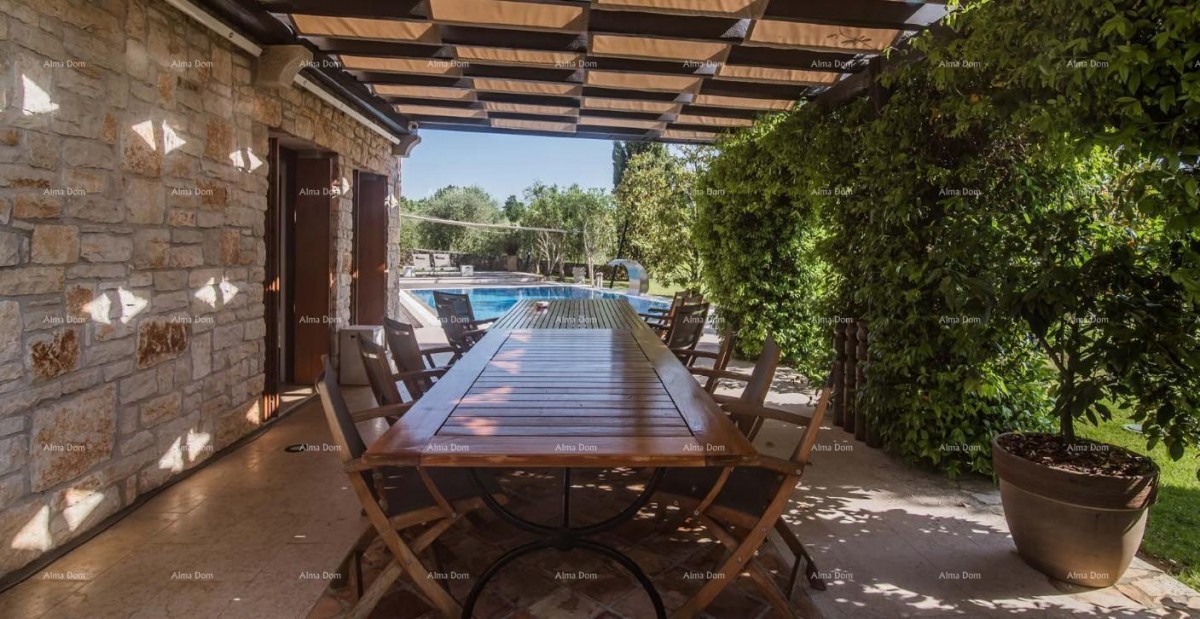 Lussuosa villa in pietra istriana con piscina in stile toscano, Rovigno! 34