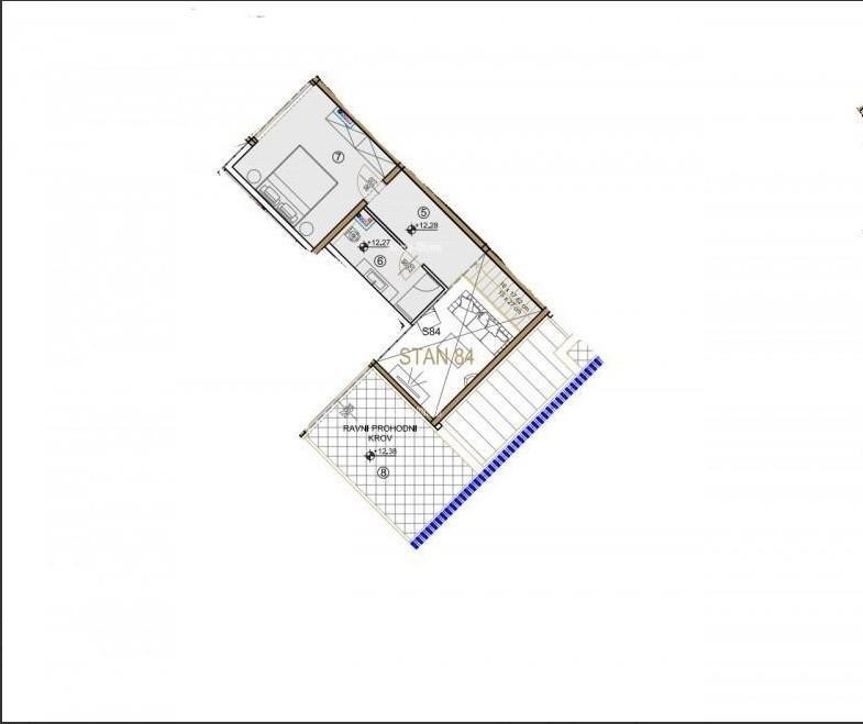 Люксовая квартира в Порече! Новостройка!! S85 3