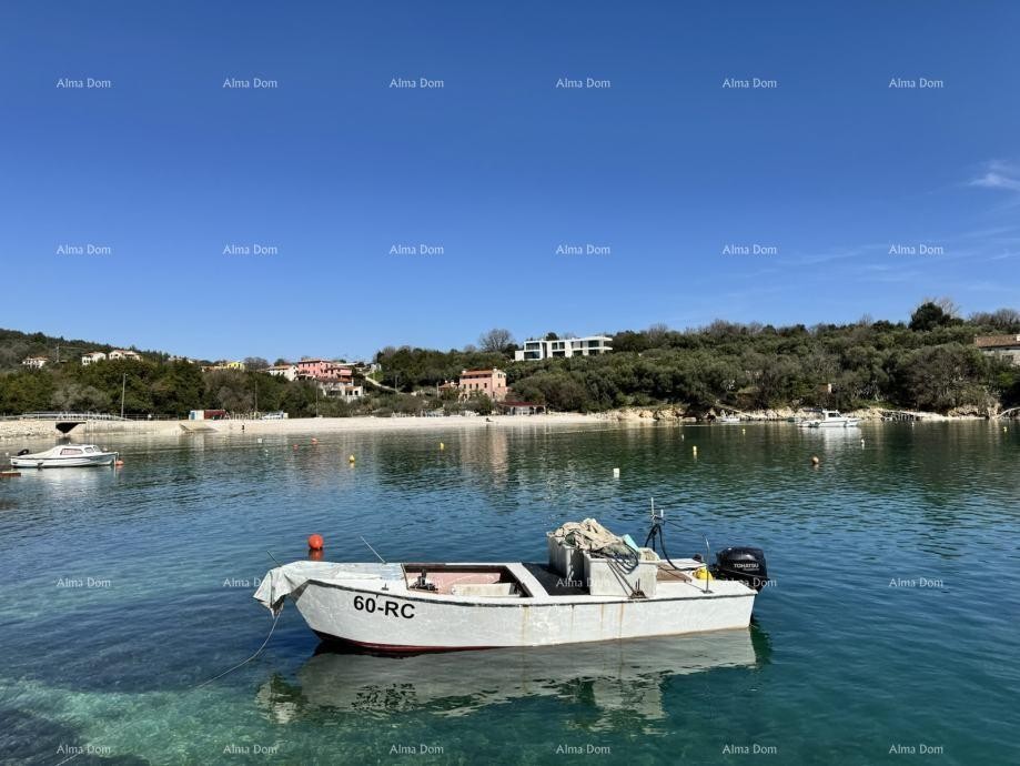 Building plot with a ruined house for sale in Labin, with sea view and project included. 11