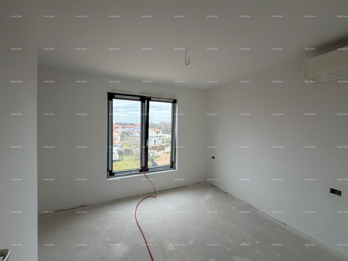 Prodaja stanova u izgradnji, Valbandon! Doetažni stan. Blizina plaža. 13