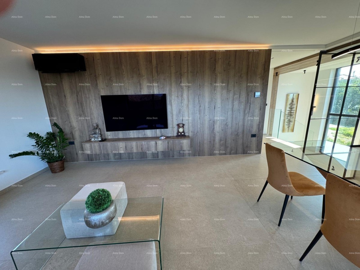 Istria – Medulin, an impressive villa by the forest with a sea view 17