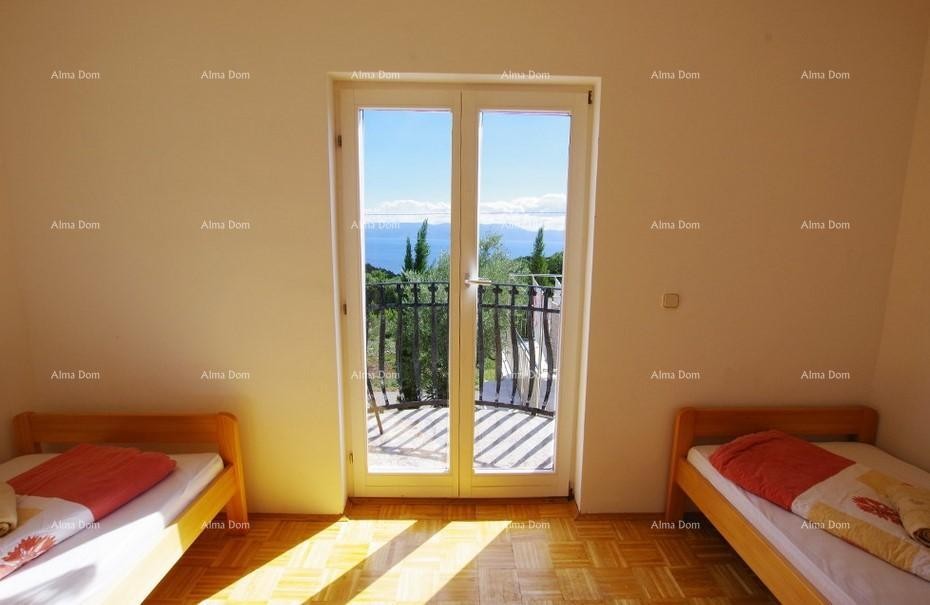 Labin, Apartmajska hiša s bazenom in pogledom na morje 8
