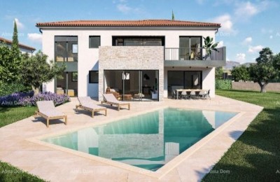 Villa attraente, moderna e di alta qualità con piscina. San Lorenzo, nei dintorni di Parenzo!