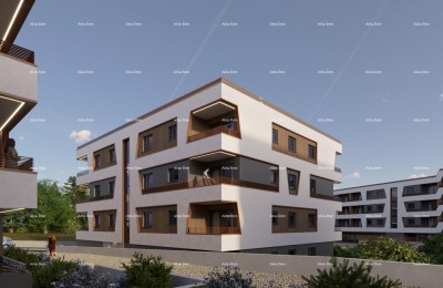 Appartamenti in vendita in un moderno edificio di nuova costruzione, nel centro di Parenzo!