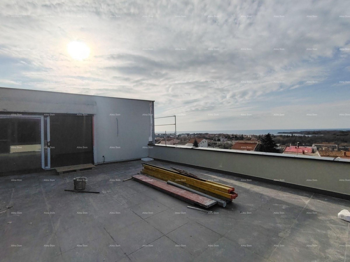 Poreč, Veli Maj, PENTHOUSE S PANORAMSKIM POGLEDOM NA MORJE 15