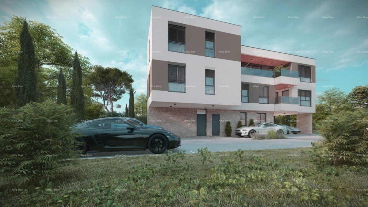 Štinjan – stan v novogradnji, 51 m² 2