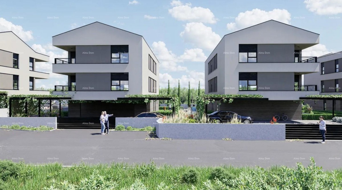 Sale of apartments in modern new construction with a pool, near Fažana! 4