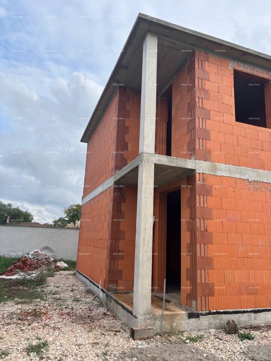 Sale of a house under construction with a beautiful panoramic view, near Umag! 4